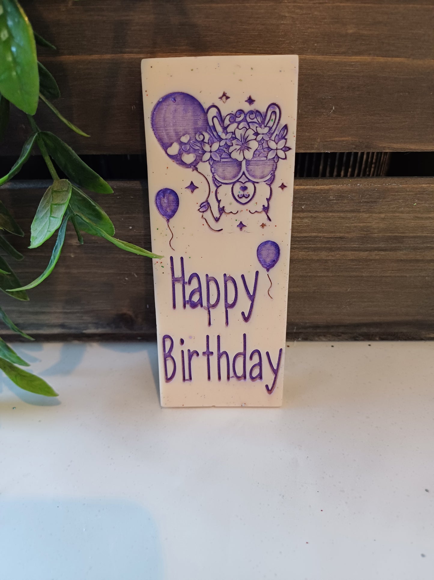 Happy Birthday snap bar