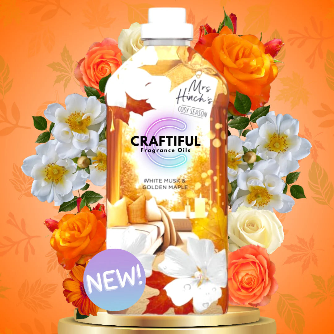 White Musk & Golden Maple wax melt snap bar